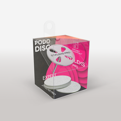 Pedicure Disc PODODISC L EXPERT And Set Of Disposable Files 180 Grit 5 Pcs (25 Mm)