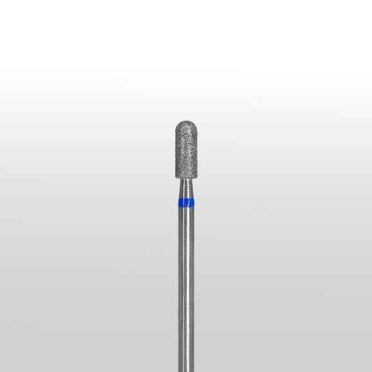 Diamond Nail Drill Bit | Cylinder rounded, 3.3 mm | ISO 806.104.141.524.033